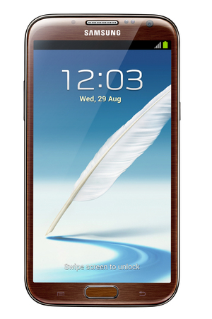 Смартфон Samsung Galaxy Note 2 GT-N7100 Amber Brown - Буй